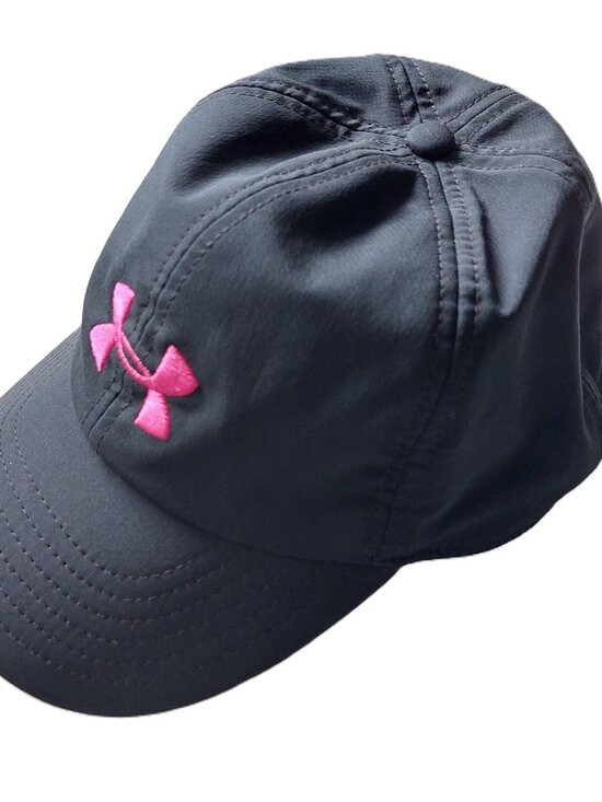 Under Armour Hat Women's Pink Logo Adjustable Strapback, Size OS - Picture 1 of 3